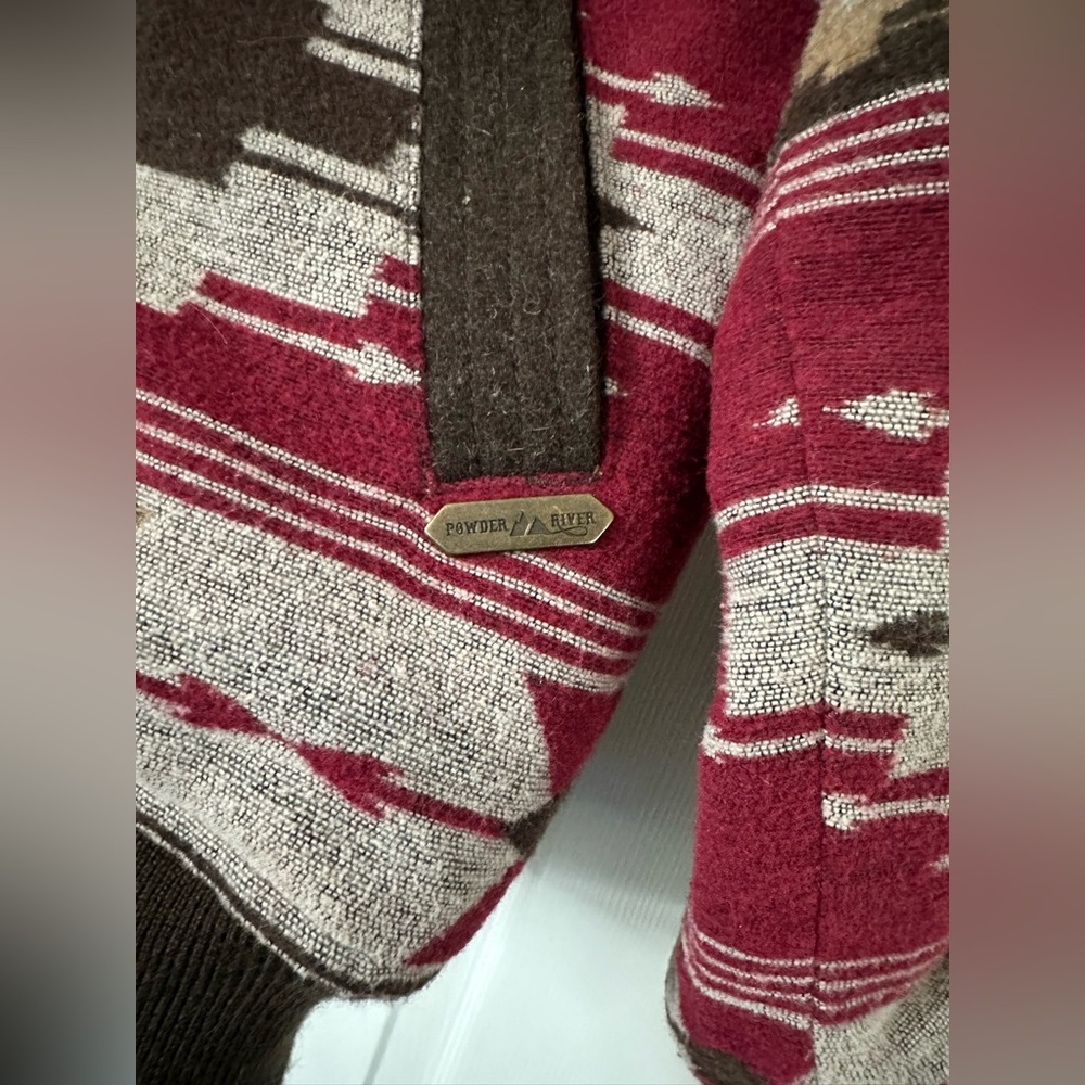 Powder River Outfitters Aztec Western Jacket Southwestern Coat size medium - Picture 4 of 11